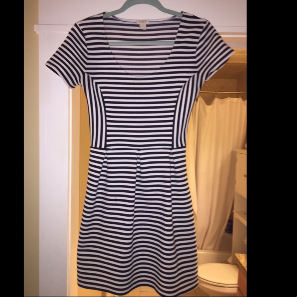 J. Crew Striped Dress